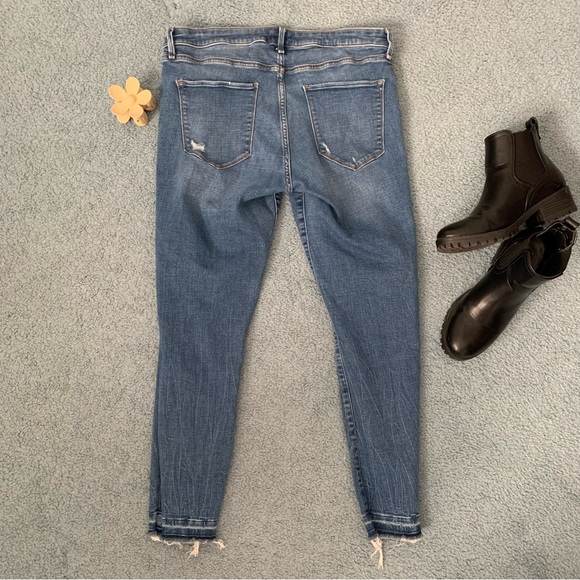 Abercrombie & Fitch Harper Low Rise Ankle Skinny Jeans - Picture 3 of 3